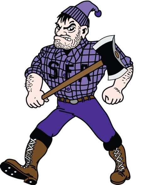 Sfa lumberjack team mascot